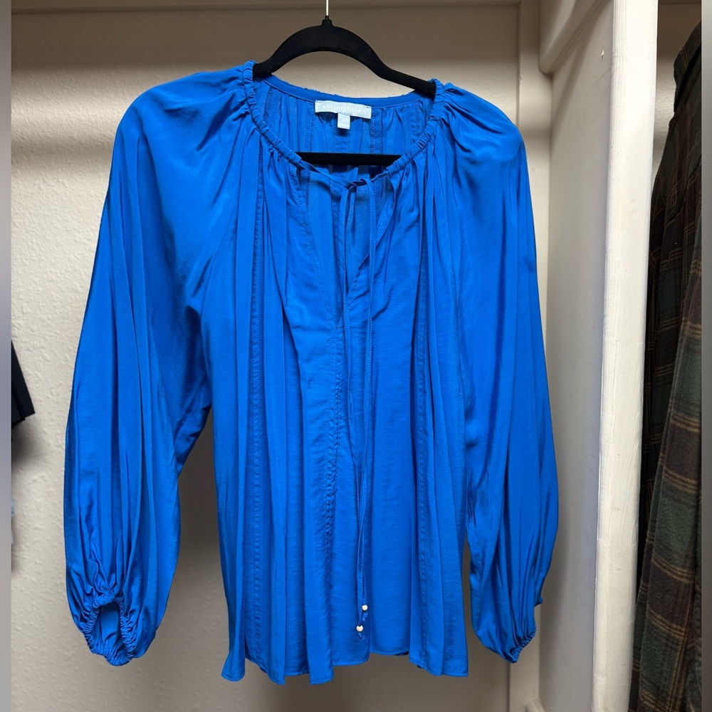 ANTONIO MELANI Royal Blue Blouse
